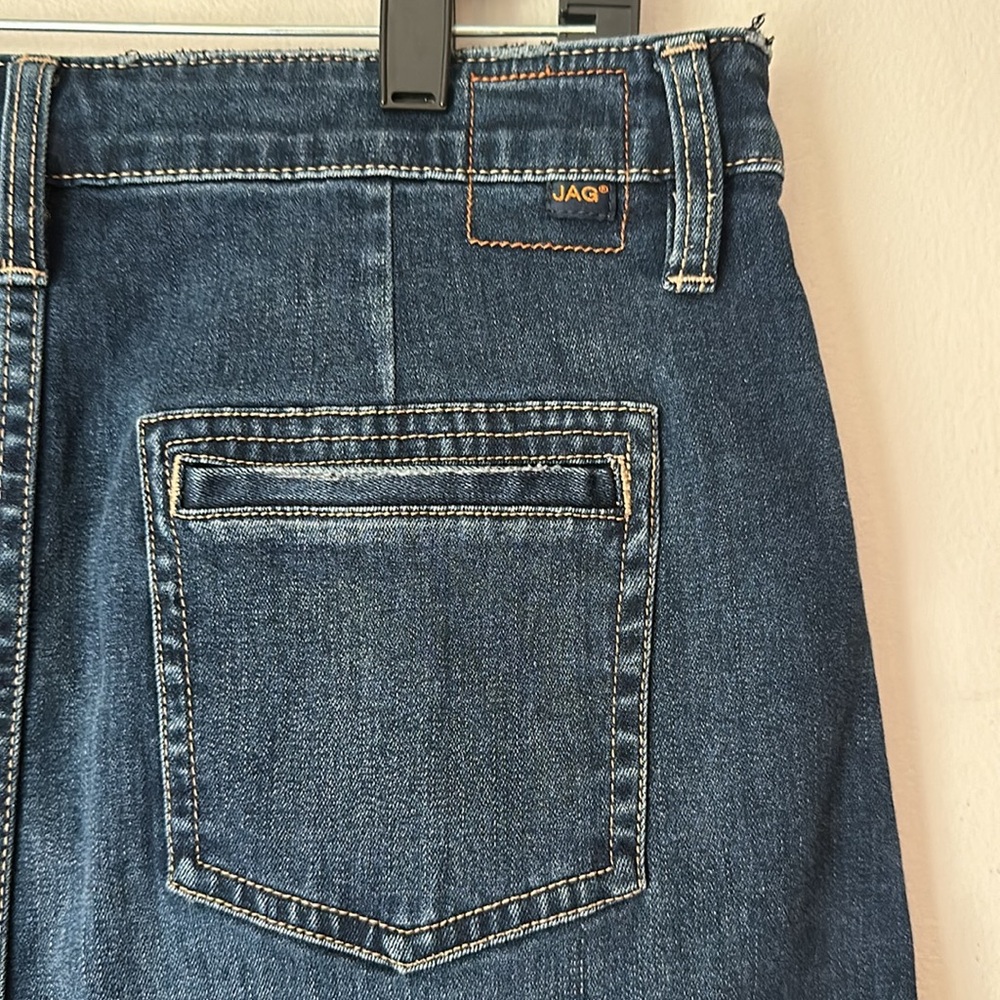 JAG JEANS DENIM Button Down front skirt size 6 - Picture 6 of 8